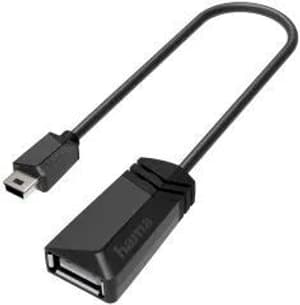 Adaptateur USB mini-USB type B (M) vers USB type A (W)