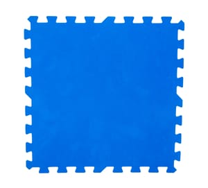 Bodenschutz Platten blau, Set à 9 Stück