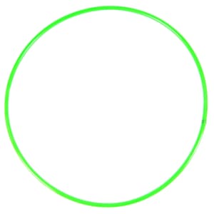 Cerchio ginnico rotondo Ø 80 cm | Verde