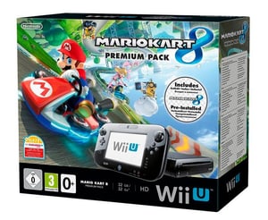 Wii U Console 32Go incl. Mario Kart 8