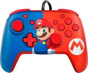 Contrôleur Faceoff Deluxe+ Audio Mario