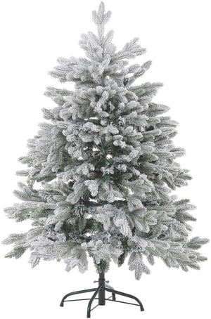 Künstlicher Weihnachtsbaum schneebedeckt 120 cm weiss FORAKER