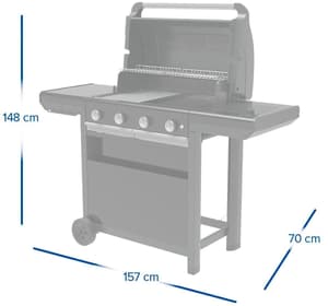 Grill a gas Serie 4 Select