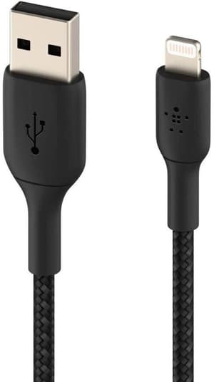 Braided Boost Charge USB A - Lightning 3 m