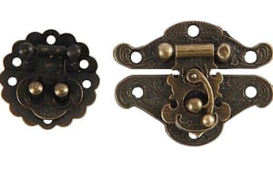 Set di accessori, 10 pezzi, oro antico