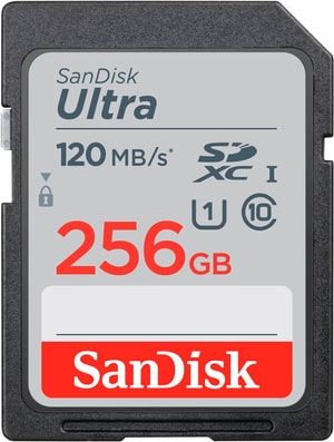 Ultra 120MB/s SDXC 256GB