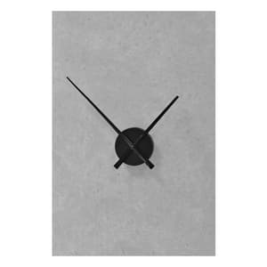 Orologio da parete minimalista nero