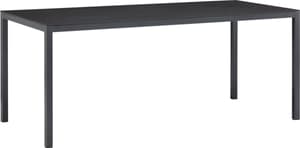 LOCARNO, 180 cm, Gestell Anthrazit, Platte Keramik
