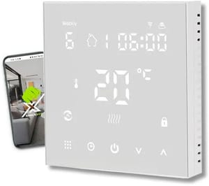 Thermostat mural pour servomoteur de chauffage au sol