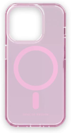 Back Cover Clear Case iPhone 15 Pro Max Light Pink