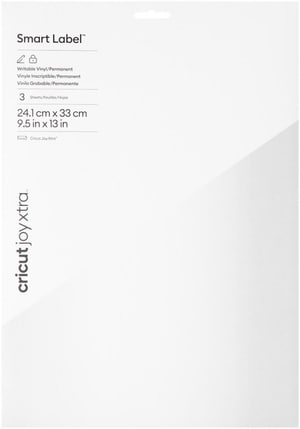 Joy Xtra Film vinyle Joy Xtra Smart permanente 24 x 33 cm, 3 pièces, blanc