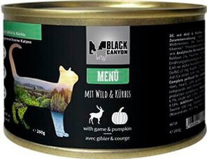 Black Canyon Katze Menü mit Wild