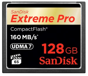 ExtremePro 160MB/s Compact Flash 128GB