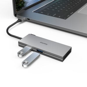 Multiport, 6 Ports, 2x USB-A, USB-C, HDMI™, SD, microSD