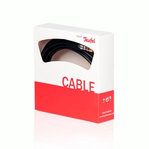 câble Subwoofer RCA (2.5m) - Noir