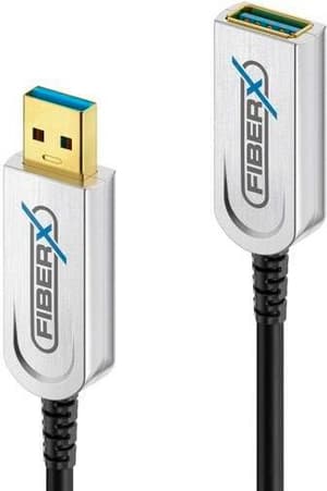 Prolunga USB 3.1 Fibra, 10Gbps USB A - USB A 30 m