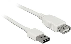 Câble d'extension USB 2.0 EASY-USB USB A - USB A 1 m