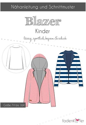 Papierschnittmuster Blazer