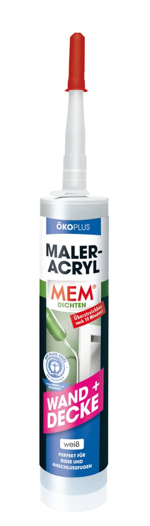 Maler-Acryl Ökoplus weiss, 300 ml