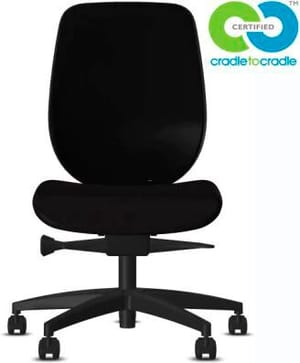 Bürostuhl 353-4029 C2C 353-4029 C2C schwarz, ohne Armlehne