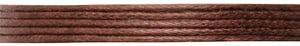 Cordon en coton 1mm/5m brun