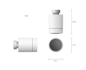 Thermostat de radiateur E1 Blanc Zigbee 3.0