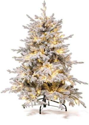 LED Weihnachtsbaum Snowed Tree 120 150 LED ww, H120cm, indoor