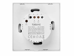 Interrupteur d'éclairage T2EU1C-TX WiFi-RF, 1 voie