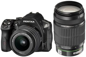 Pentax K-30 schwarz + 18-55mm+55-300mm S