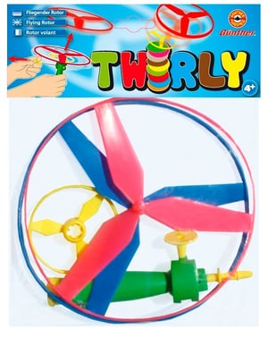Twirly hélice volante