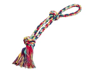 Corde à noeud double avec boucle, 55 cm, 320 g