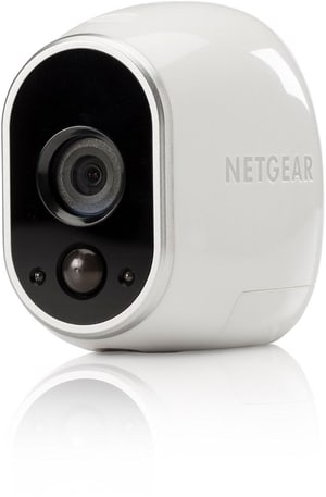 Système de sécurité avec 1 caméra HD blanc