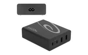 USB-Wandladegerät 4-Port bis zu 112W Typ-A und Typ-C