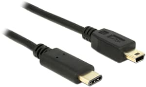 USB 2.0-Kabel USB C - Mini-USB B 0.5 m