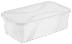 Arco Aufbewahrungsbox 5l mit Deckel, Kunststoff (PP) BPA-frei, transparent
