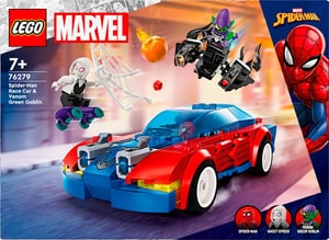 Marvel 76279 La voiture de course de Spider-Man contre le Bouffon Vert venomisé