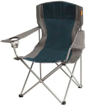 Chaise de camping Camp Arm Chair Steel Blue, 87 cm x 50 cm x 88 cm