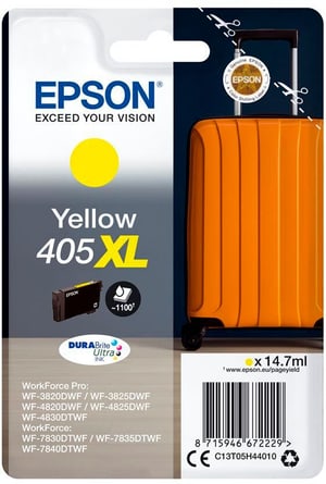 Singlepack Yellow 405XL DURABrite Ultra Ink