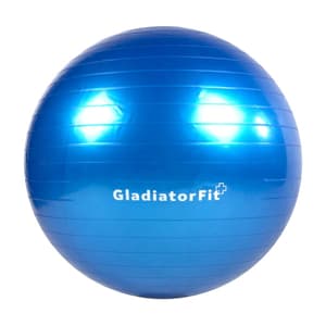 Gymnastik-/Yogaball + Aufblaspumpe | 75 CM