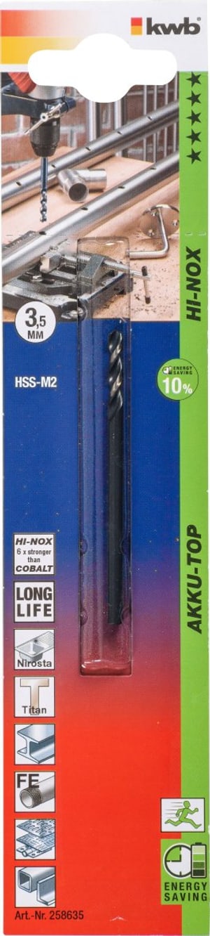 Hi-Nox HSS M2, ø 3.5 mm