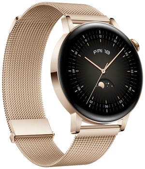 Watch GT3 (42mm) Gold Stainless Steel Case/Gold Milanese Strap