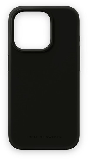 Back Cover Silicone iPhone 15 Pro Schwarz
