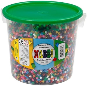 Perles à repasser Nabbi moyen Multicolore