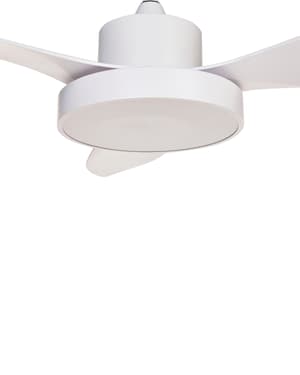 Ventilateur de plafond avec lumière LED blanc BANDERAS