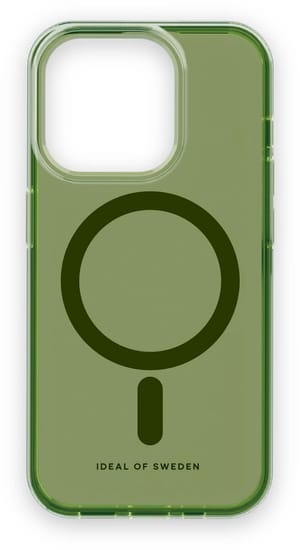 Back Cover Clear Case iPhone 15 Pro Khaki