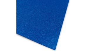 Cartoncino glitterato A4, 300 g/m², 10 fogli, blu