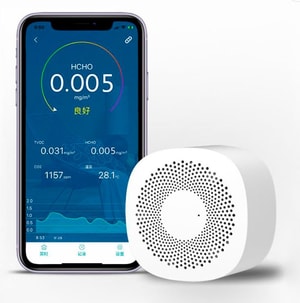 Monitoraggio intelligente della qualità dell'aria CO2 con Bluetooth