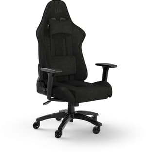 TC100 RELAXED Gaming Chair - Fabric - Black (-WW)