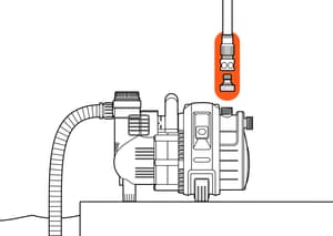 Set di collegamento per pompa