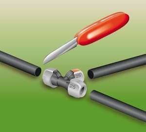 Sprinklersystem Rohr